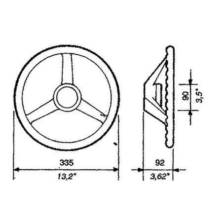 Ultraflex Stuurwielen Type V33