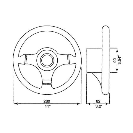 Ultraflex Stuurwielen Type V45