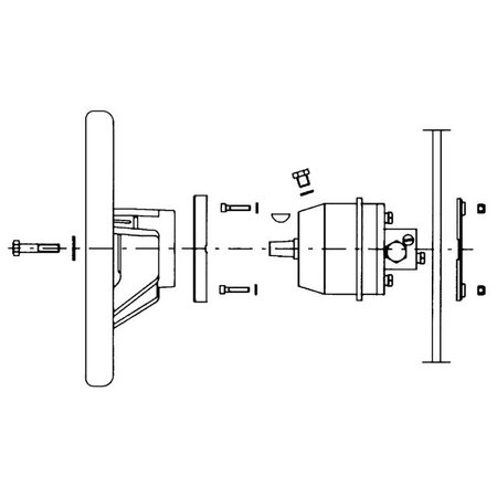 Hydraflex UP 28F hydraulische stuurpomp