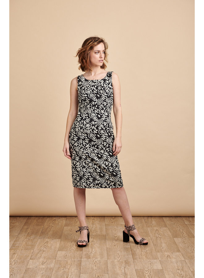 Jaba Emily Dress in Swirl