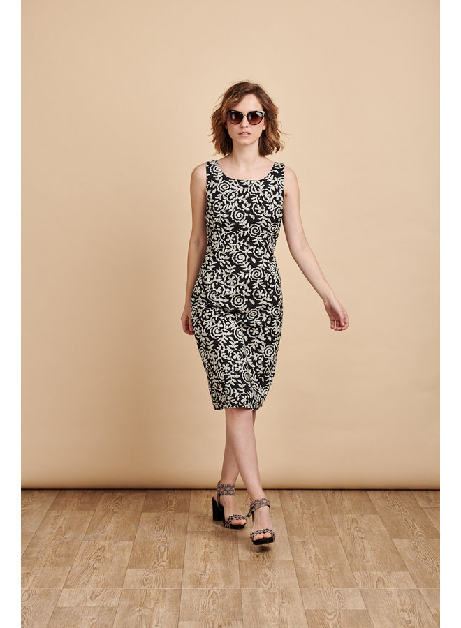 Jaba Emily Dress in Swirl