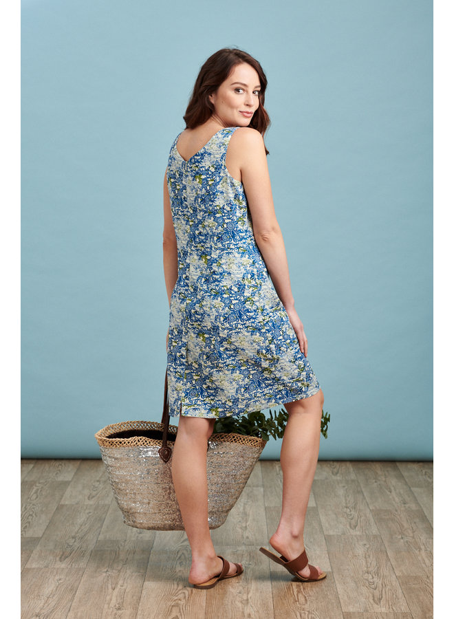 Jaba Debbie Dress in  Garden Print