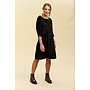 Jaba Oversized Netta Dress in Black Velvet