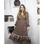 Jaba Freya Dress in Rust