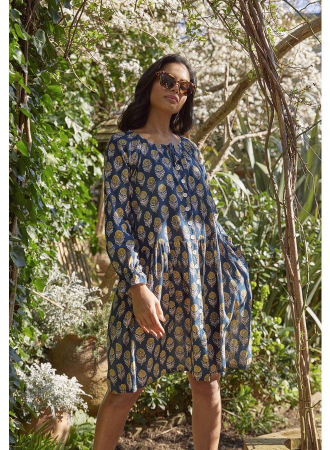 Jaba Rosemary Dress in Dandy Petrol