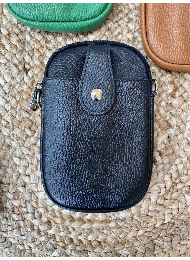 Leather Passport Bag