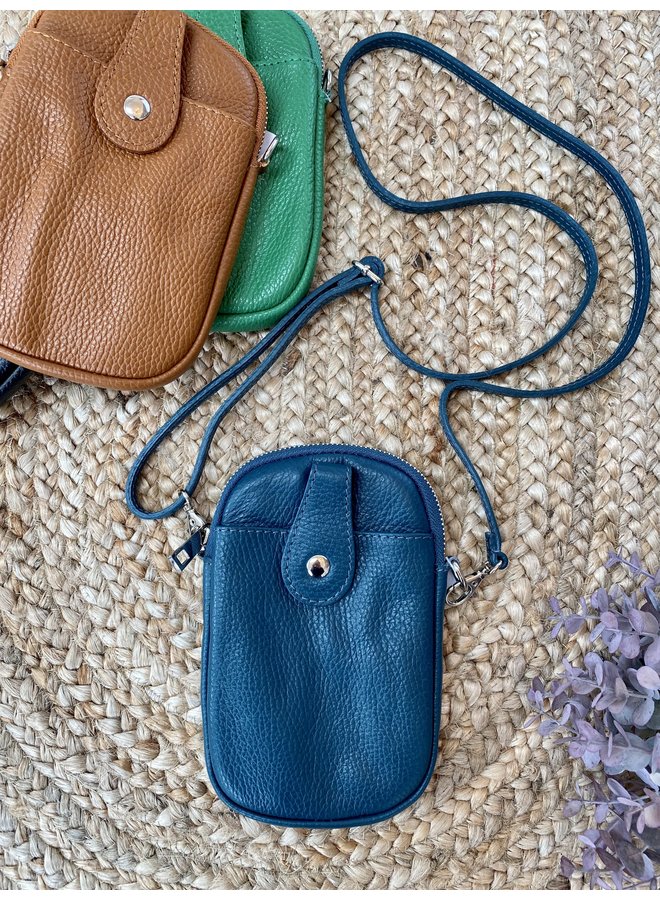 Leather Passport Bag