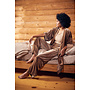 Soya Concept Hera Velvet Trousers in Champgne