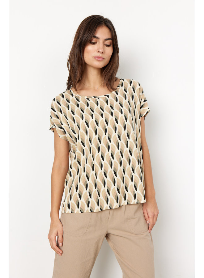 Soya Concept Sammy Blouse in Khaki