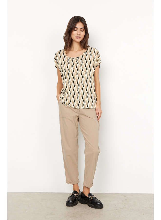 Soya Concept Sammy Blouse in Khaki