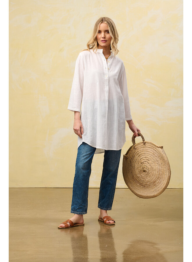 Jaba Beach Tunic - White