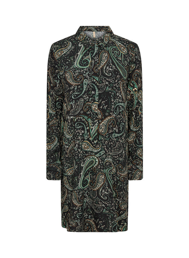 Soya Concept Vica Tunic in Paisley Green