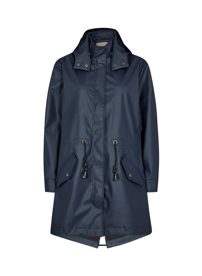 Soya Concept Alexa Rain Jacket in Navy