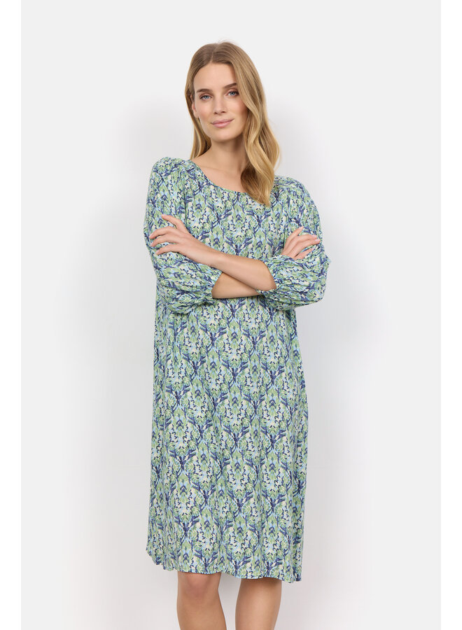 Soya Concept Dorte Dress in Green