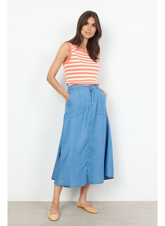 Soya Concept Liv Skirt in Denim