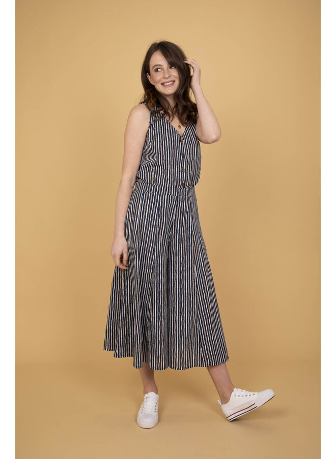 Jaba Iva Culottes in Stripe