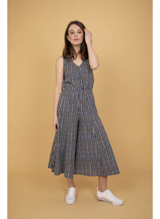 Jaba Iva Culottes in Stripe