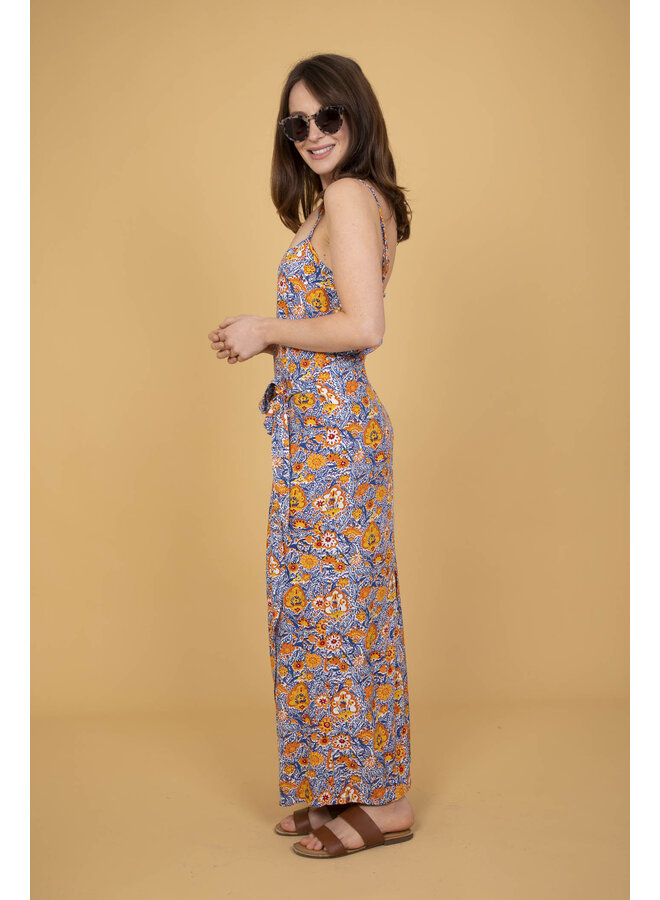 Jaba Sarah Maxi Sarong in Copper Paisley