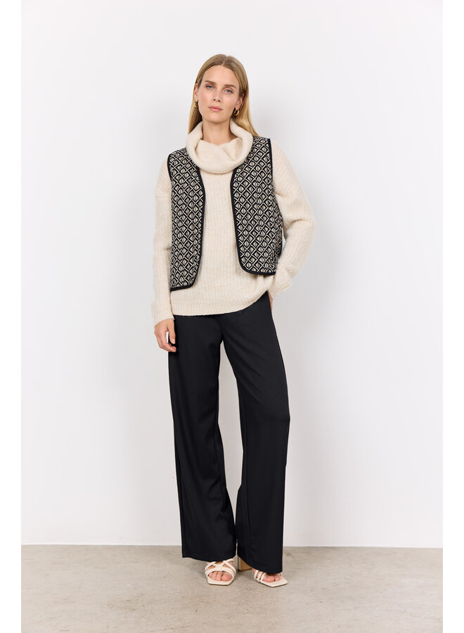 Soya Concept Isola Gilet in Black