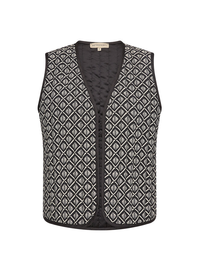 Soya Concept Isola Gilet in Black