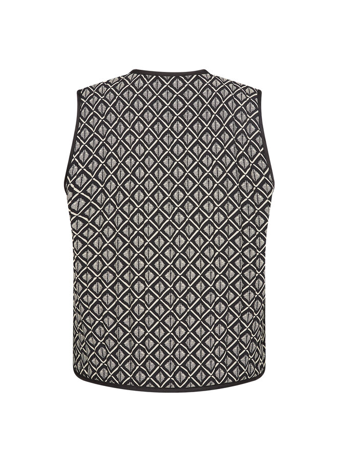 Soya Concept Isola Gilet in Black