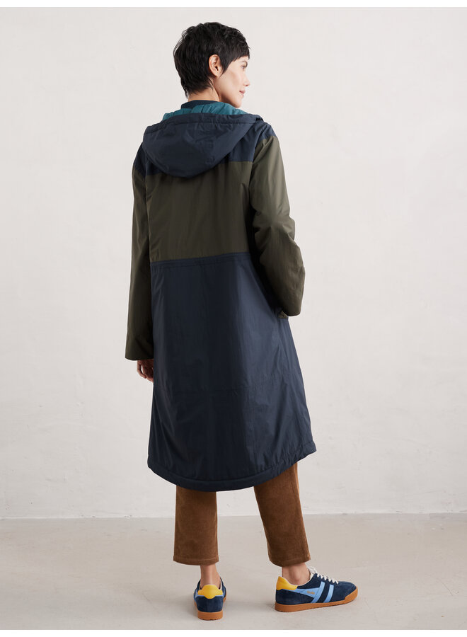 Seasalt Cornwall Chapel Rock Coat - Highland/Inkwell