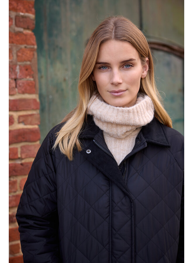 Soya Concept Fenya Coat in Black
