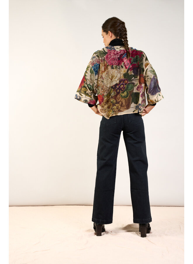 One Hundred Stars Kimono Primula Stone