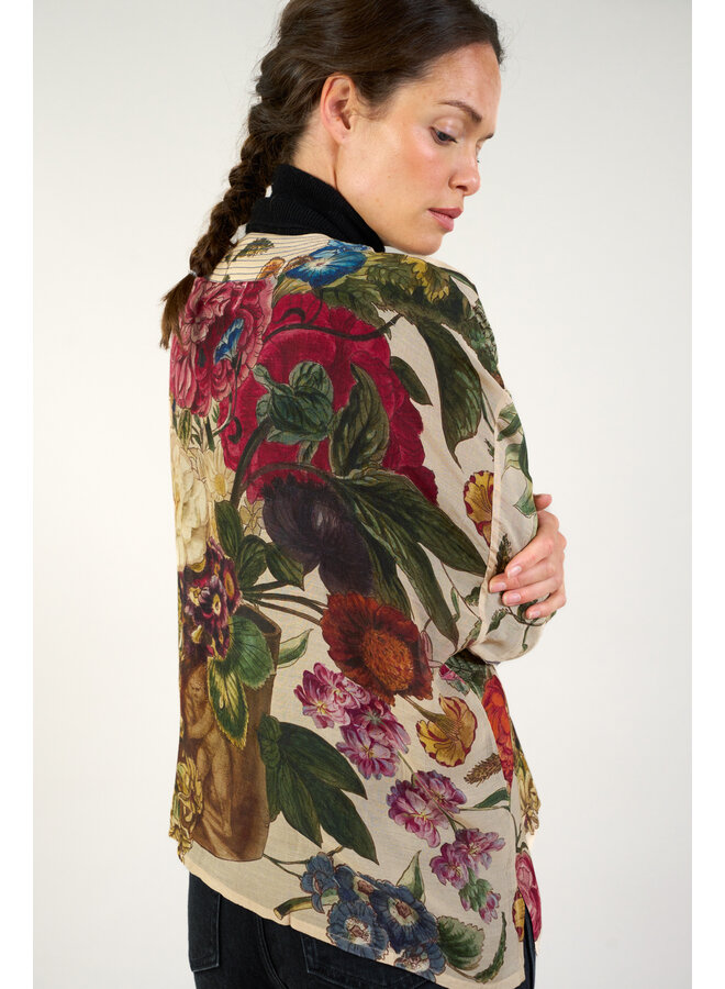 One Hundred Stars Kimono Primula Stone