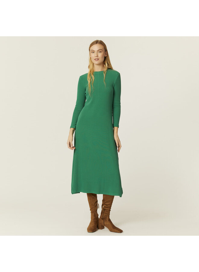 Pepa Loves Ribbed Dress in Green