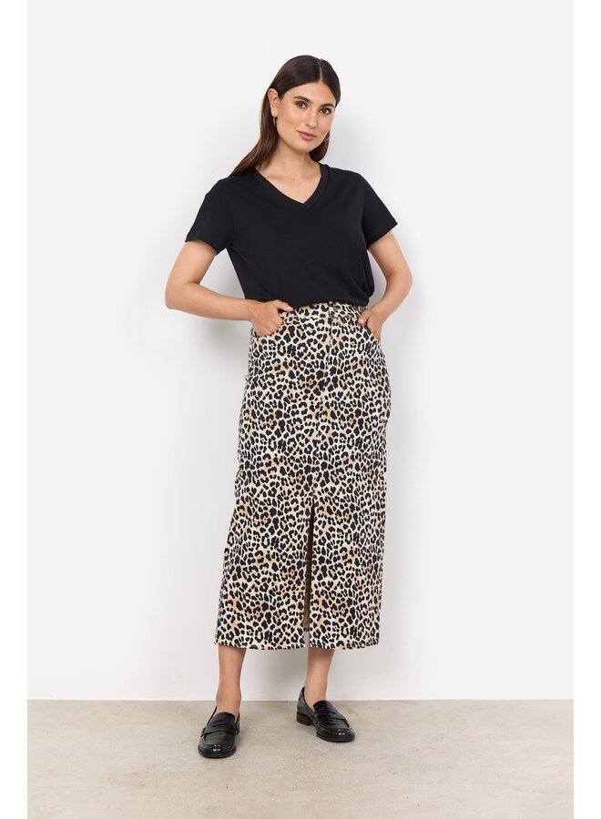 Soya Concept  Owena Skirt in Leopard