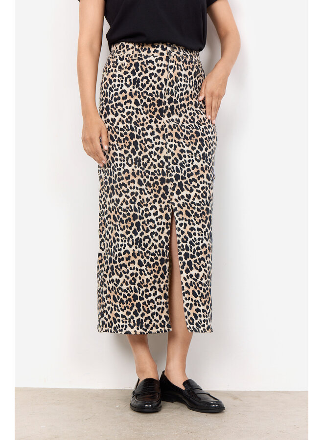 Soya Concept  Owena Skirt in Leopard