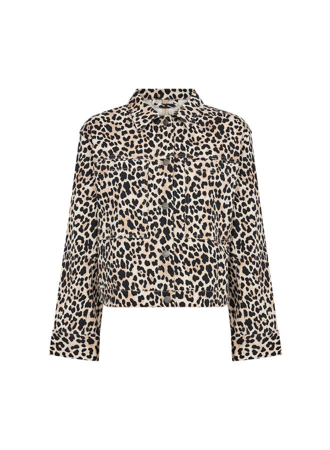 Soya Concept Owena Jacket in Leopard