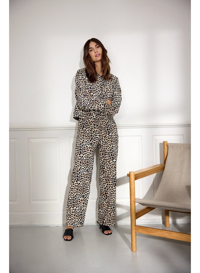 Soya Concept Owena Jacket in Leopard