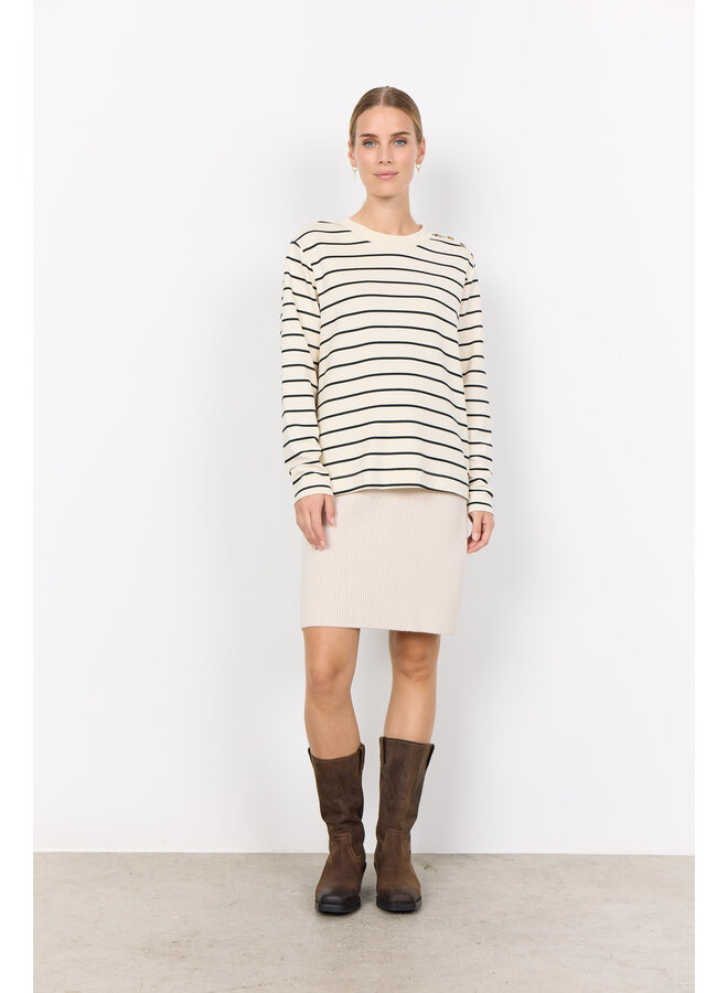 Soya Concept Barni Top - Cream Striped