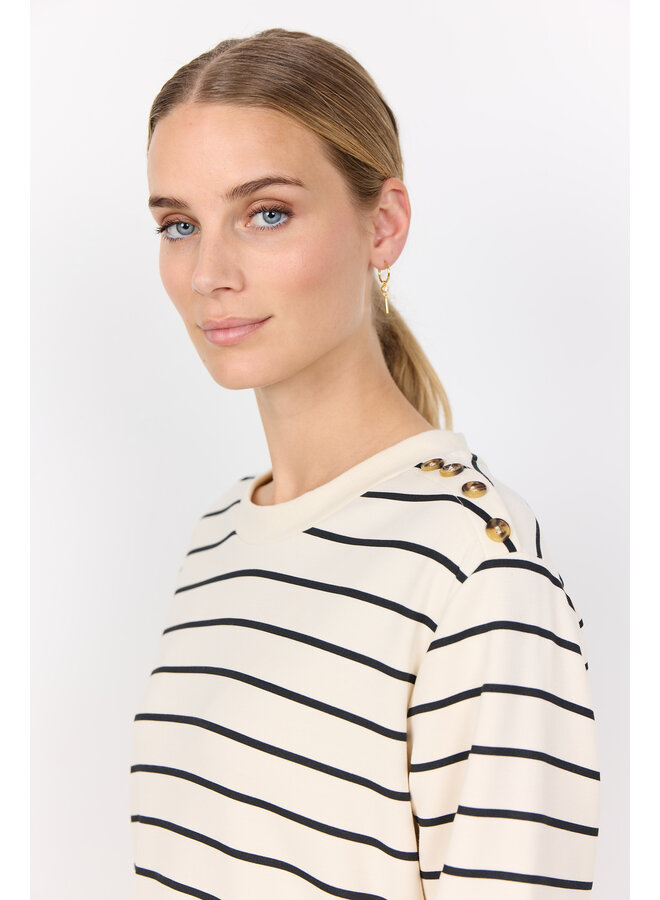 Soya Concept Barni Top - Cream Striped