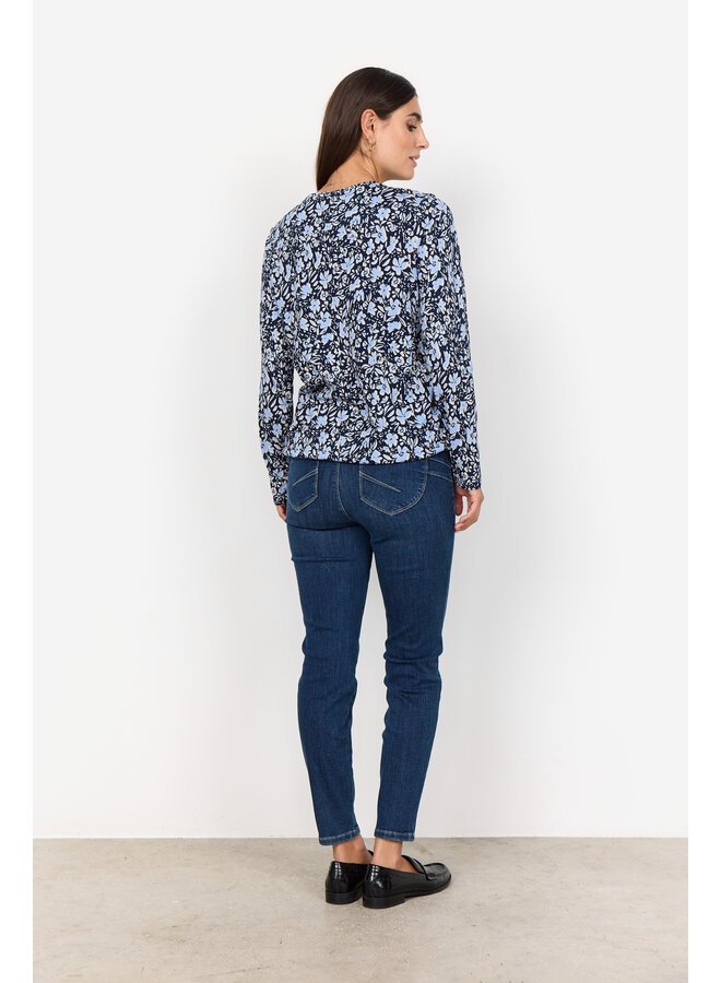 Soya Concept Felicity Blouse in Blue Air