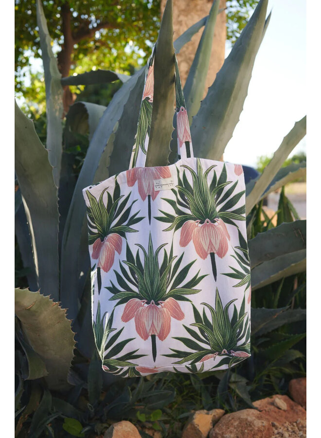 One Hundred Stars Canvas Bag in Deco Bud Ivory