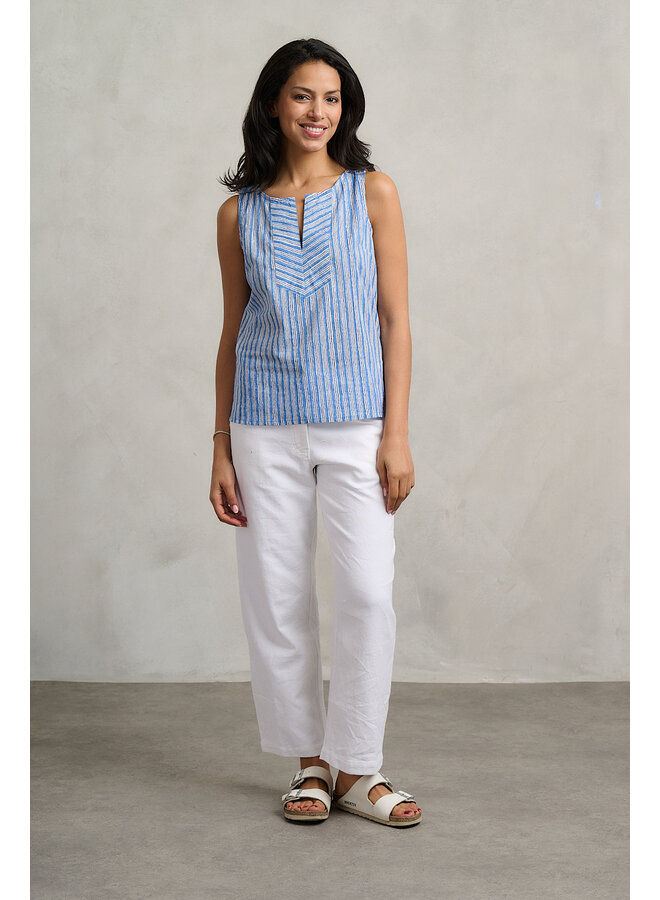 Jaba Lesley Top in Deck Stripe