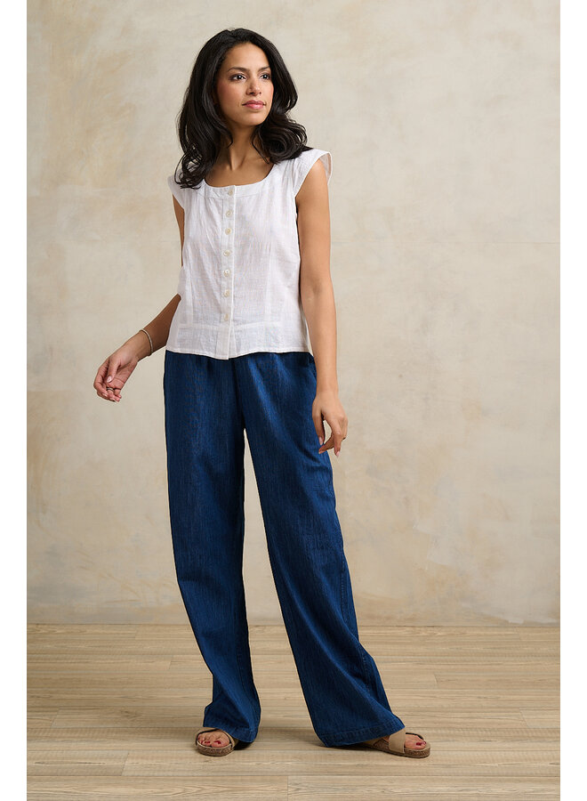 Jaba Julia Top in White