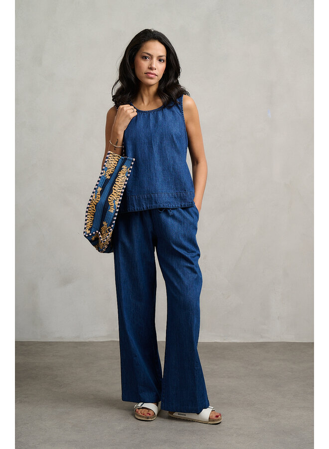 Jaba Katie Top in Denim