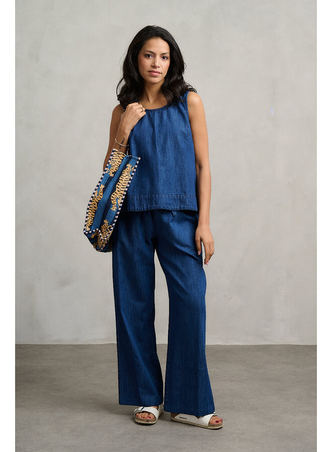 Jaba Katie Top in Denim
