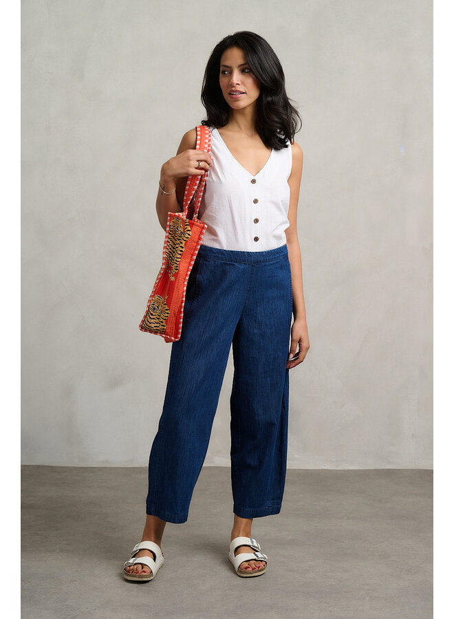 Imer Trouser in Dark Denim