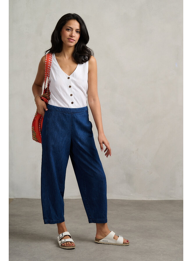 Imer Trouser in Dark Denim