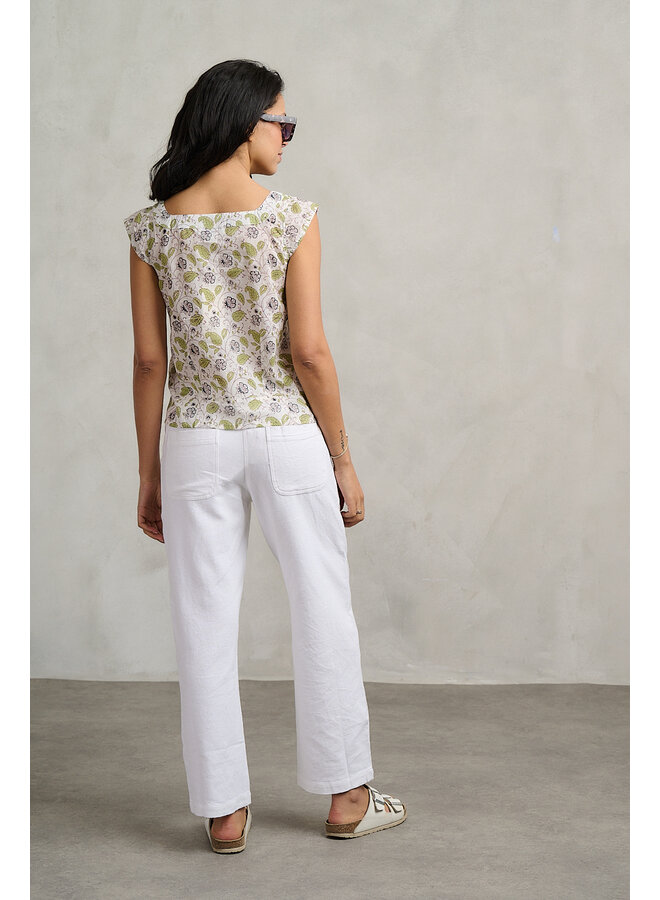 Jaba Julia Top  in Green Leaf