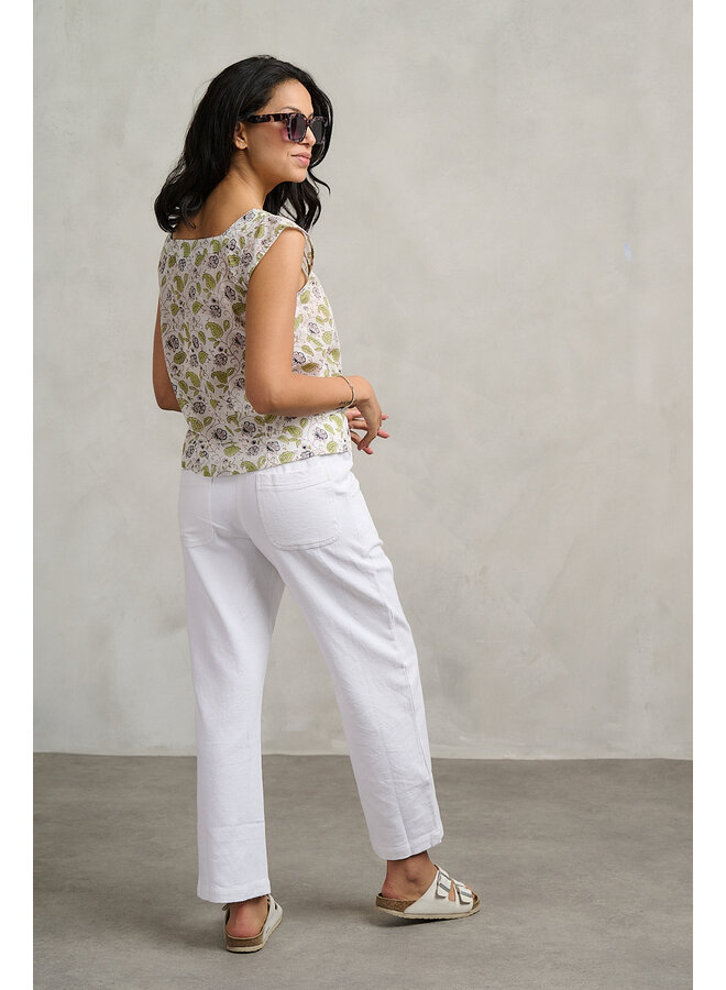 Jaba Julia Top  in Green Leaf