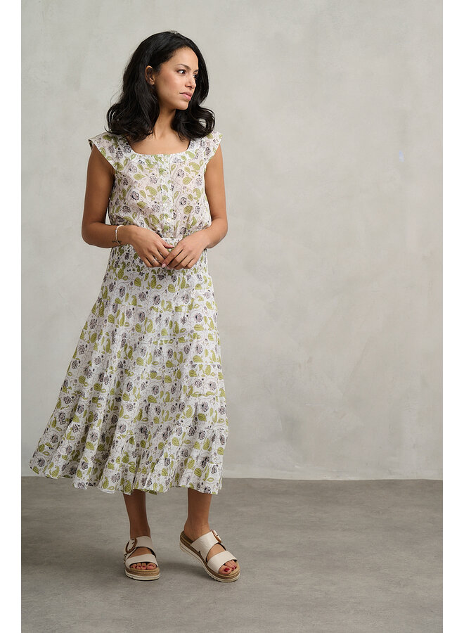 Jaba Julia Top  in Green Leaf
