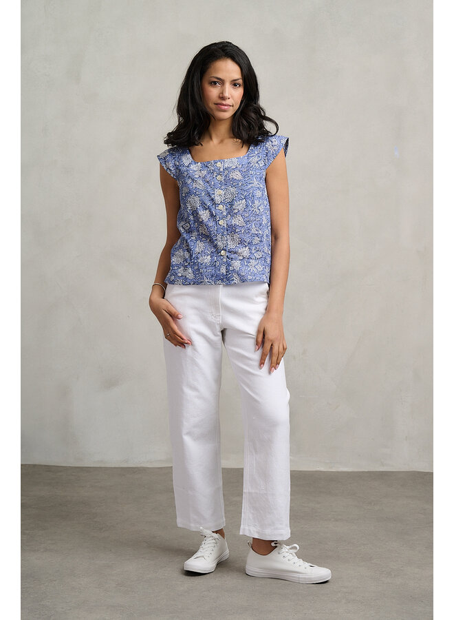 Jaba Julia Top in Jaipur Denim