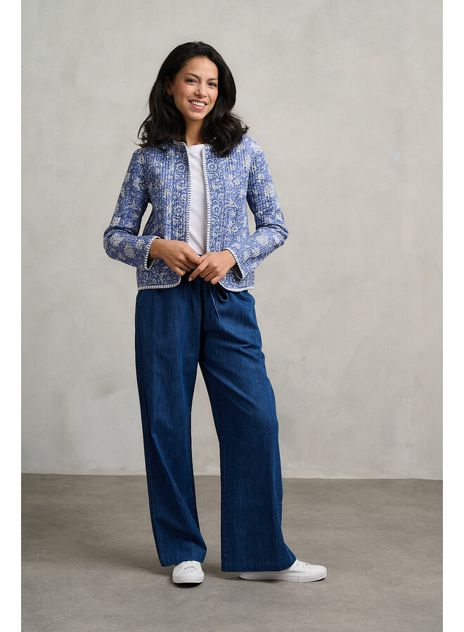 Jaba Reversible Jacket in Jaipur Denim