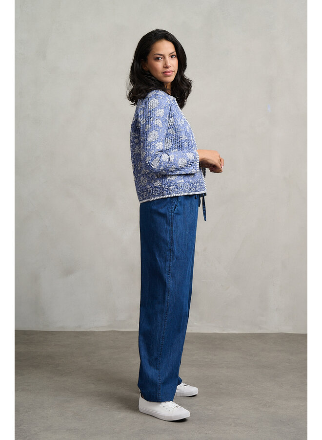 Jaba Reversible Jacket in Jaipur Denim